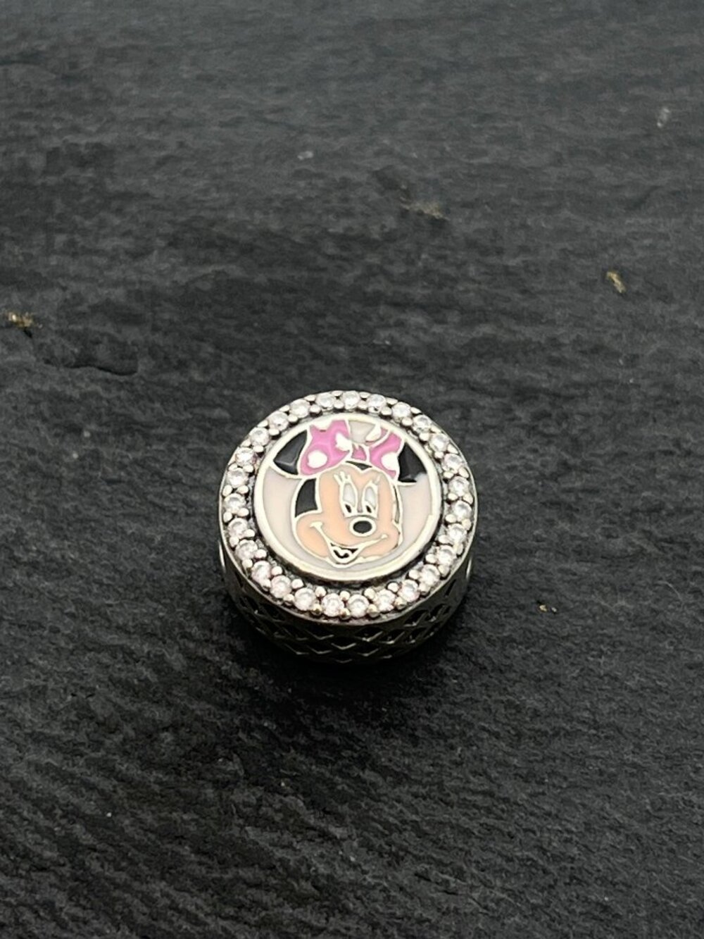 Pandora Disneyland Paris Exclusive Minnie Mouse Travel Charm Disney Parks Charm